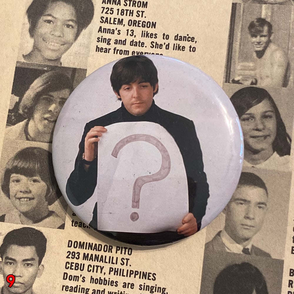 Image of Beatles Buttons! (Volume IV)