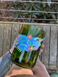Image 4 of Floral Panther Upcycled Planter