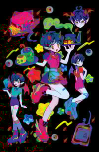 [oc] Demon Diner Holo Print