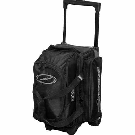 Image of Storm 2-Ball Streamline Carbon Black Roller Bag 