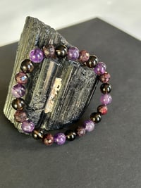 Image 2 of Cancer Support: Amethyst, Garnet, Smoky Quartz