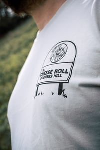 Image 3 of Cheese Roll 2025 T-Shirt - BONE (Black Print) [PLACEHOLDER IMAGE]
