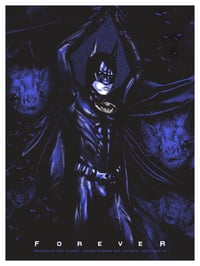 Image 2 of BATMAN FOREVER - 18 x 24 - Limited Edition Screenprinted Movie Poster