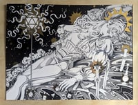 Image 2 of Slumber - Gold Foil Print