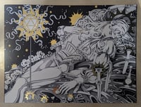 Image 3 of Slumber - Gold Foil Print