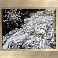 Image 1 of Slumber - Gold Foil Print