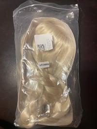 Image 1 of Blonde natural wig hair.