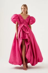 Image 2 of Aje Manifestation Pink Ball Gown Dress Size AU 6 