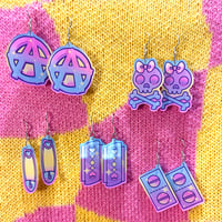Image 2 of Pastel Punk Earrings
