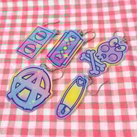 Image 3 of Pastel Punk Earrings
