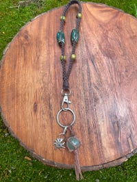 Image 1 of Spiral sun Wristlet keychain 