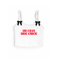 UR FAVE SIDE CHICK SPAGHETTI STRAP TOP