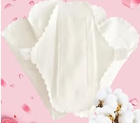 Image 4 of 1Pcs Thin Reusable Cotton Pads Menstrual Cloth Sanitary Soft Pads Washable Waterproof Panty Liner