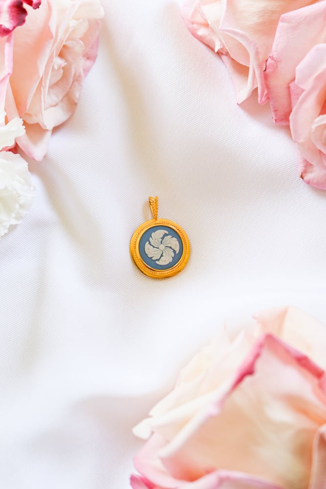 Image of Vintage Wedgwood Pendant From England with Certificate of Authenticity 