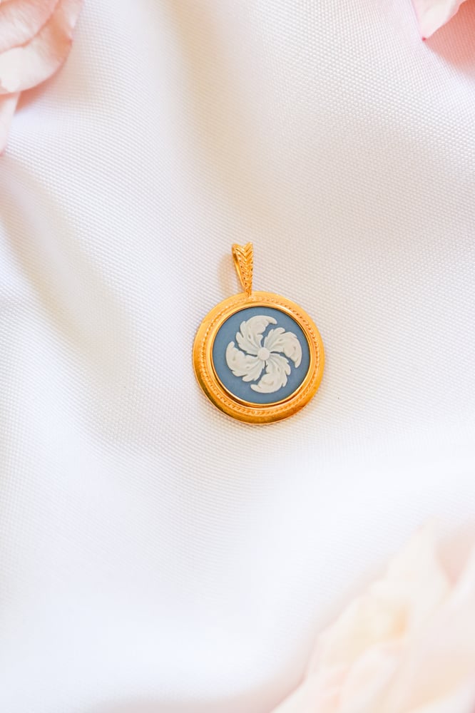 Image of Vintage Wedgwood Pendant From England with Certificate of Authenticity 
