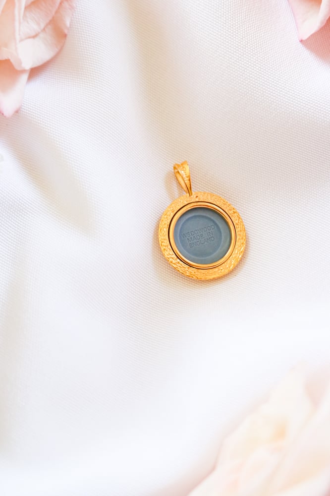 Image of Vintage Wedgwood Pendant From England with Certificate of Authenticity 