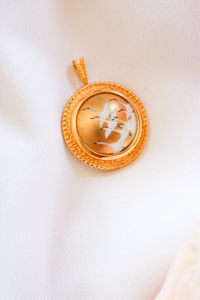 Image of Vintage Norditake Pendant from Japan with Certificate of Authenticity