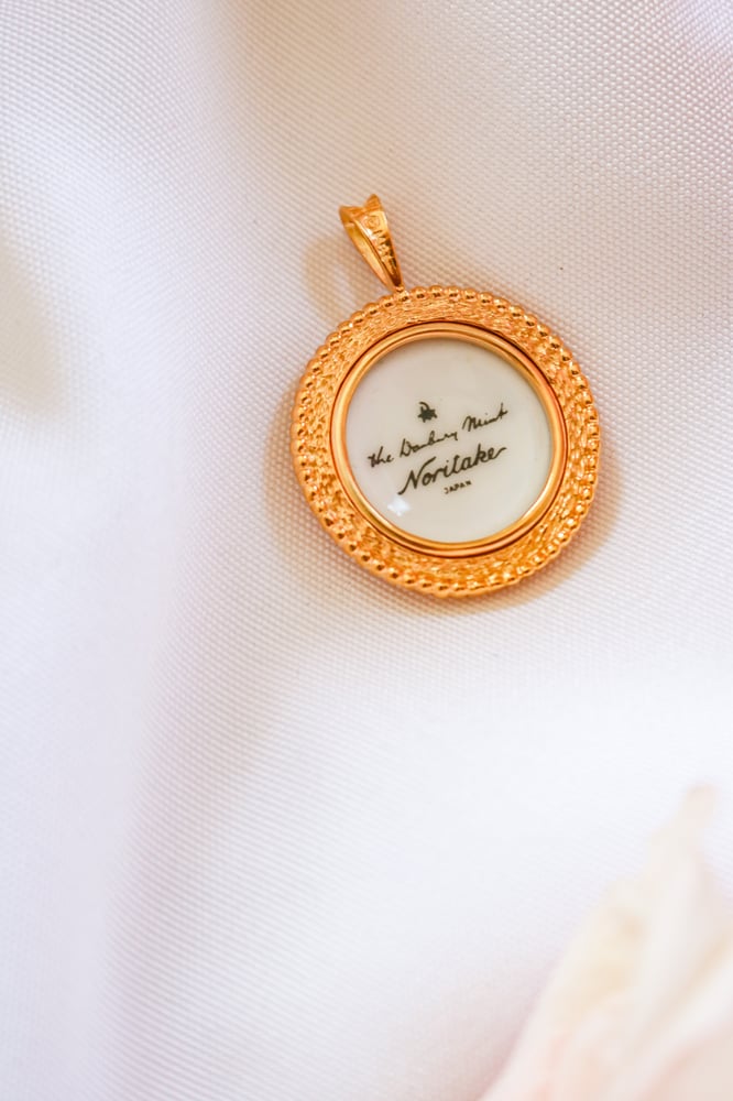 Image of Vintage Norditake Pendant from Japan with Certificate of Authenticity