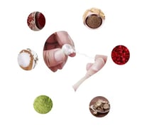 Image 2 of 100 Yoni Vaginal Detox Pearls Silver Foil