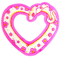 Image 1 of Heart Snake Sticker