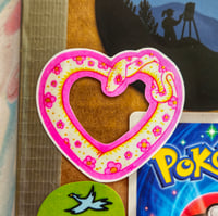 Image 2 of Heart Snake Sticker