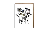 "Midsummer Flowers" card