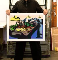 Image 2 of Kitchen Study Screenprint 