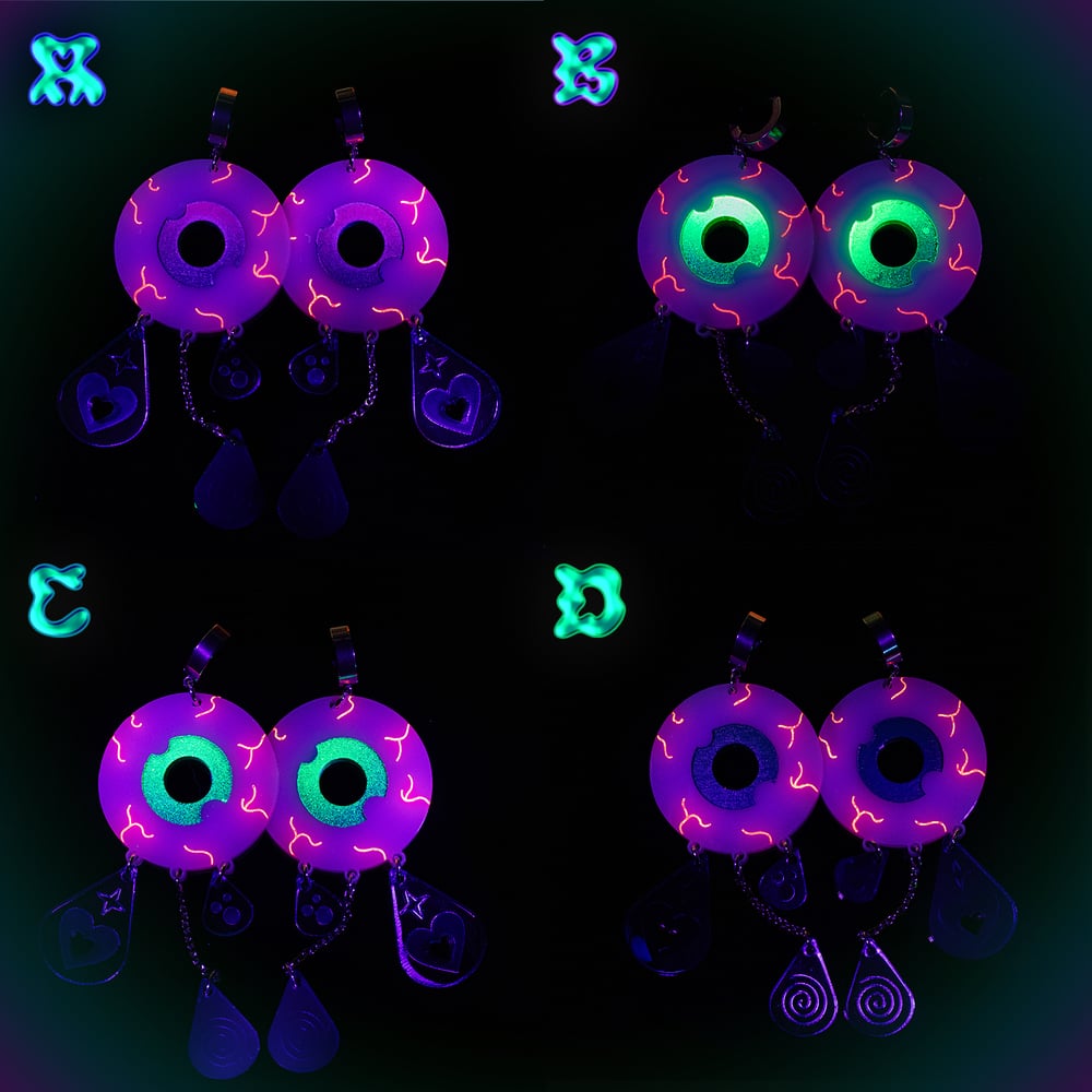 Image of Crying Eye Earrings