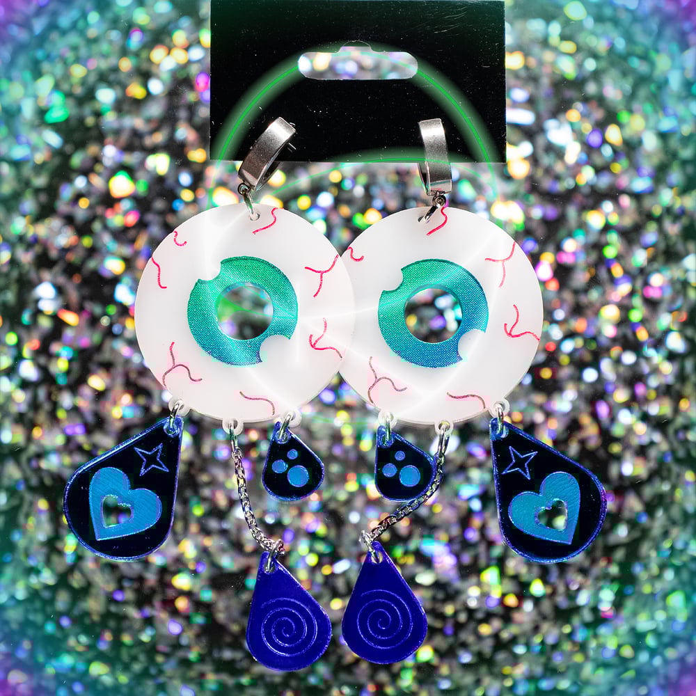Image of Crying Eye Earrings