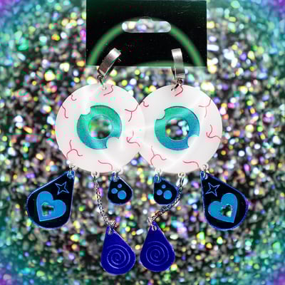 Image of Crying Eye Earrings