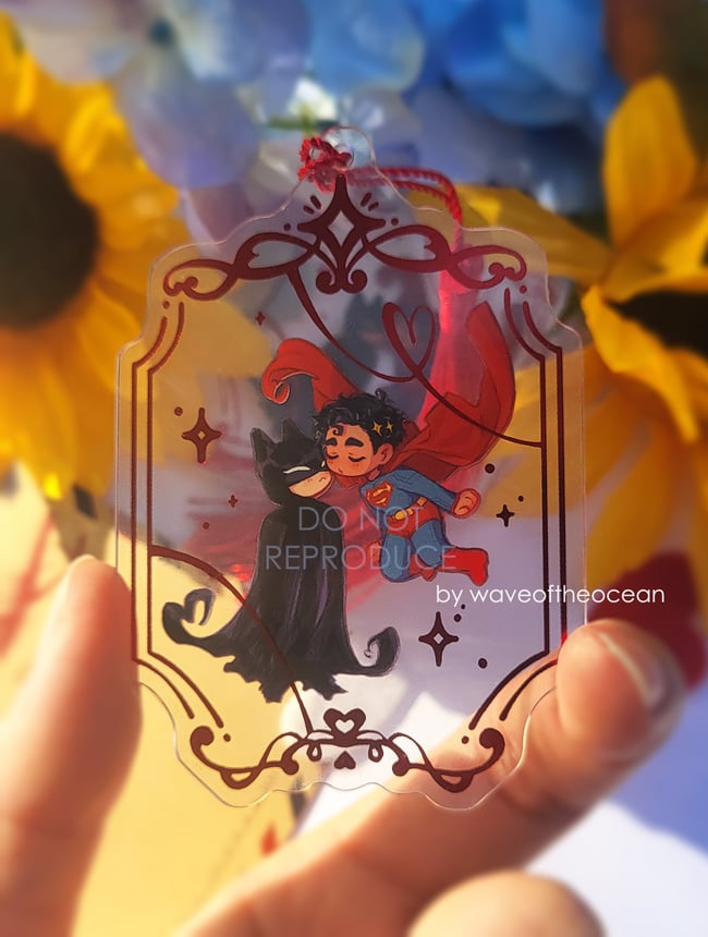 Superbat Foil Acrylic Bookmark