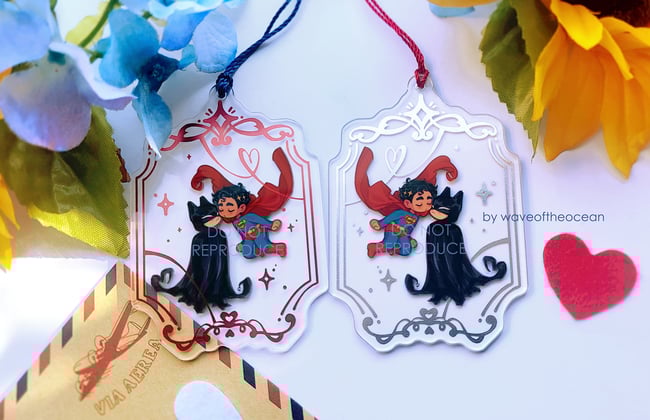 Superbat Foil Acrylic Bookmark
