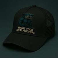 Shoot Your Local Pedophile Hat & Stickers