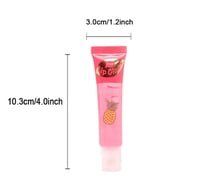 Image 4 of 6Pcs/set,Moisturizing clear Lip Gloss Pineapple,strawberry,grapes Plumping Lip oils gift set.