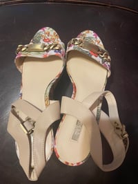 Image 2 of Guess wedge sandal.
