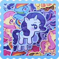 rarity ❄️ waterproof vinyl sticker