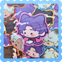kitty rafayel ❄️ waterproof vinyl sticker