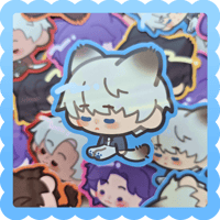 kitty xavier ❄️ waterproof vinyl sticker