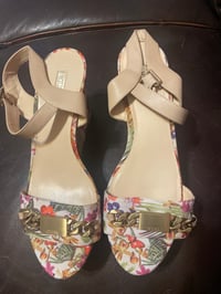 Image 4 of Guess wedge sandal.