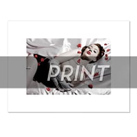 Satin Pinup Print (Mounted)