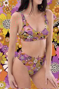 Image 3 of Sunny Days Bikini In Psychedelic Meadow Pink