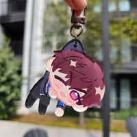 Image 2 of caleb ❄️ acrylic hanging charm