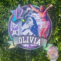 Image 1 of OR Inspired Custom Cake Toppers w/ Cupcakes options