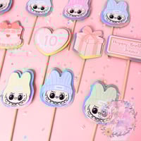 Image 3 of Custom Monsters Inspired Cupcake Toppers *PERSONALIZED* Options 12ct or 24ct