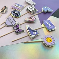 Image 3 of OR Inspired Custom Cake Toppers w/ Cupcakes options