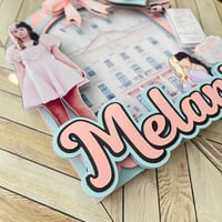 Image 2 of Melanie M Inspired Custom Cake Topper K-12 Album