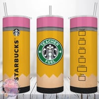 Image 1 of Personalized-Starbucks Pencil  20oz Hot and cold Tumbler