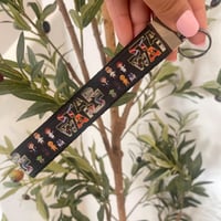 Image 1 of Handmade Cute Star Wars Wristlet Key Fob Keychain