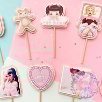 Image 2 of Custom Melanie M Inspired Cupcake Toppers *PERSONALIZED* Options 12ct or 24ct