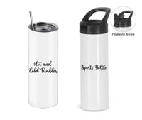 Image 3 of Personalized-Starbucks Pencil  20oz Hot and cold Tumbler